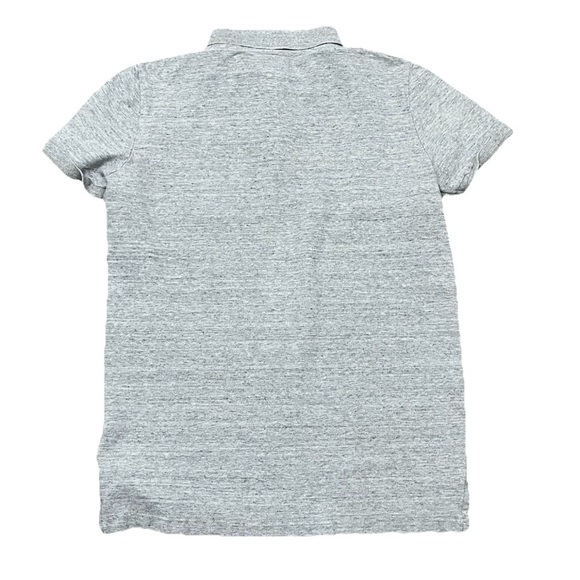 American Eagle Outfitters Mens Shirt S Grey Core Flex Classic Fit Polo Preppy - Picture 2 of 9